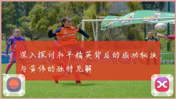 深入探讨和平精英背后的成功秘诀与黄伟的独特见解